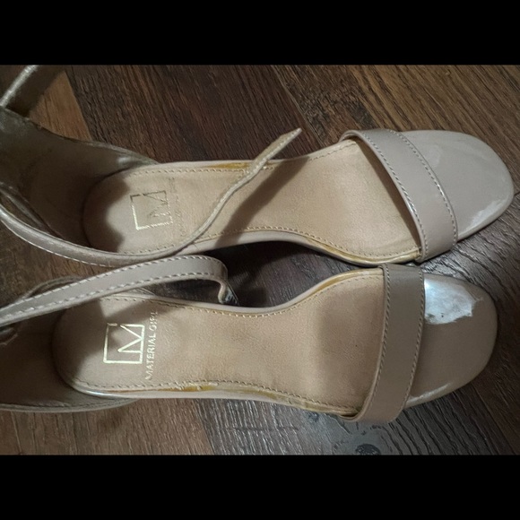 Nude ankle strap heels size 6 - Picture 4 of 4